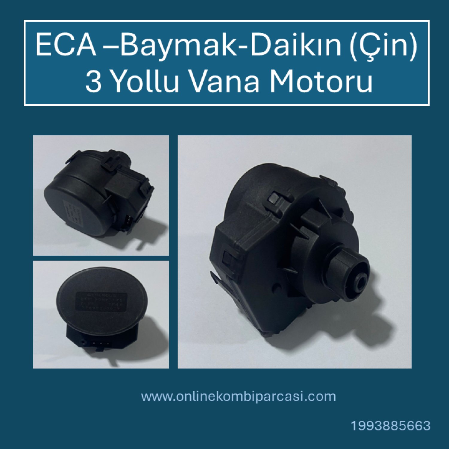 3 Yollu Vana Motoru Çin Menşei - E.C.A. 9WT9