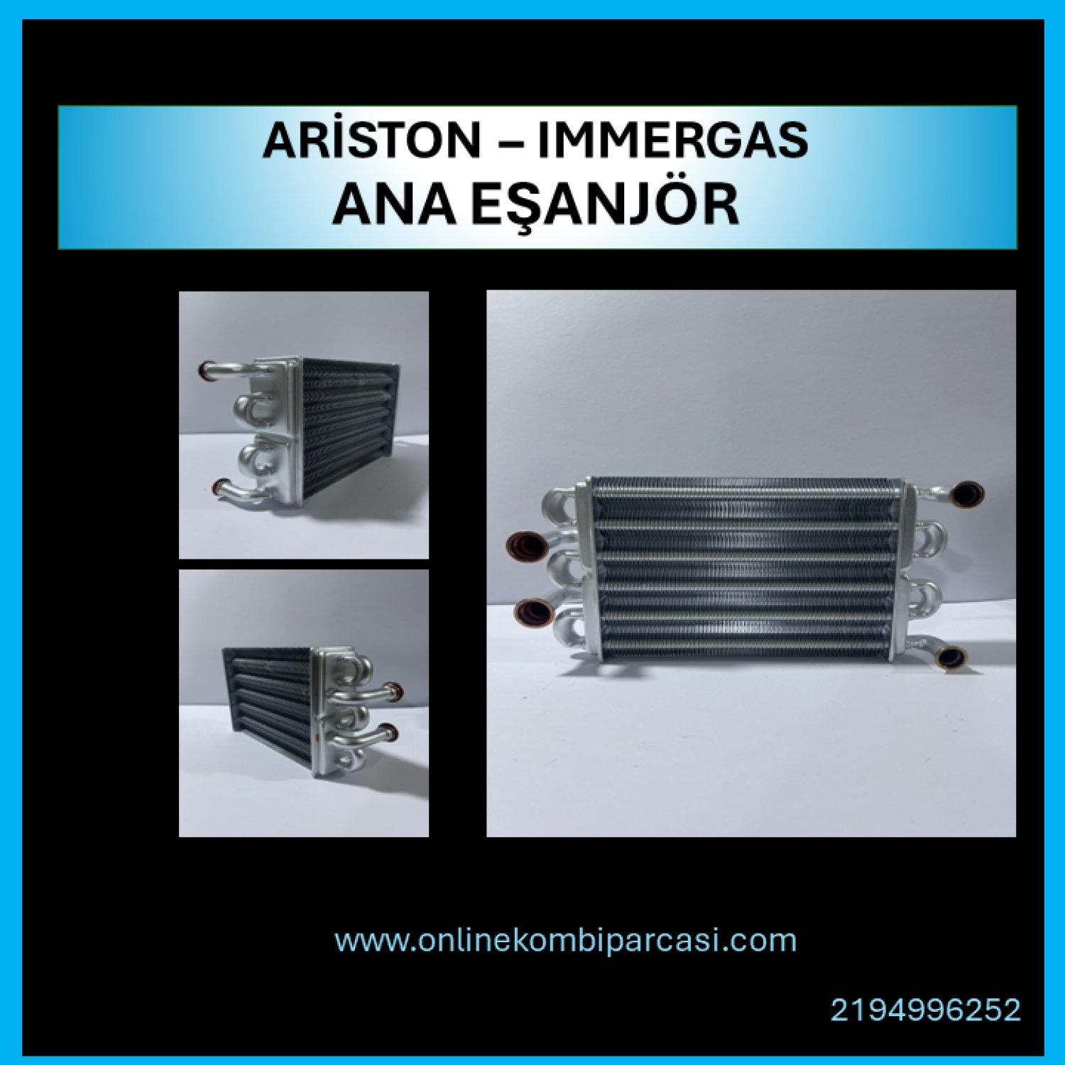 Ariston - İmmergaz  Ana Eşanjör - Ariston CAVS