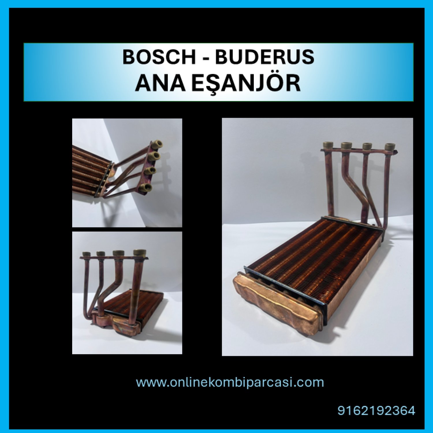 Bosch Buderus Ana eşanjör - Bosch O8CE