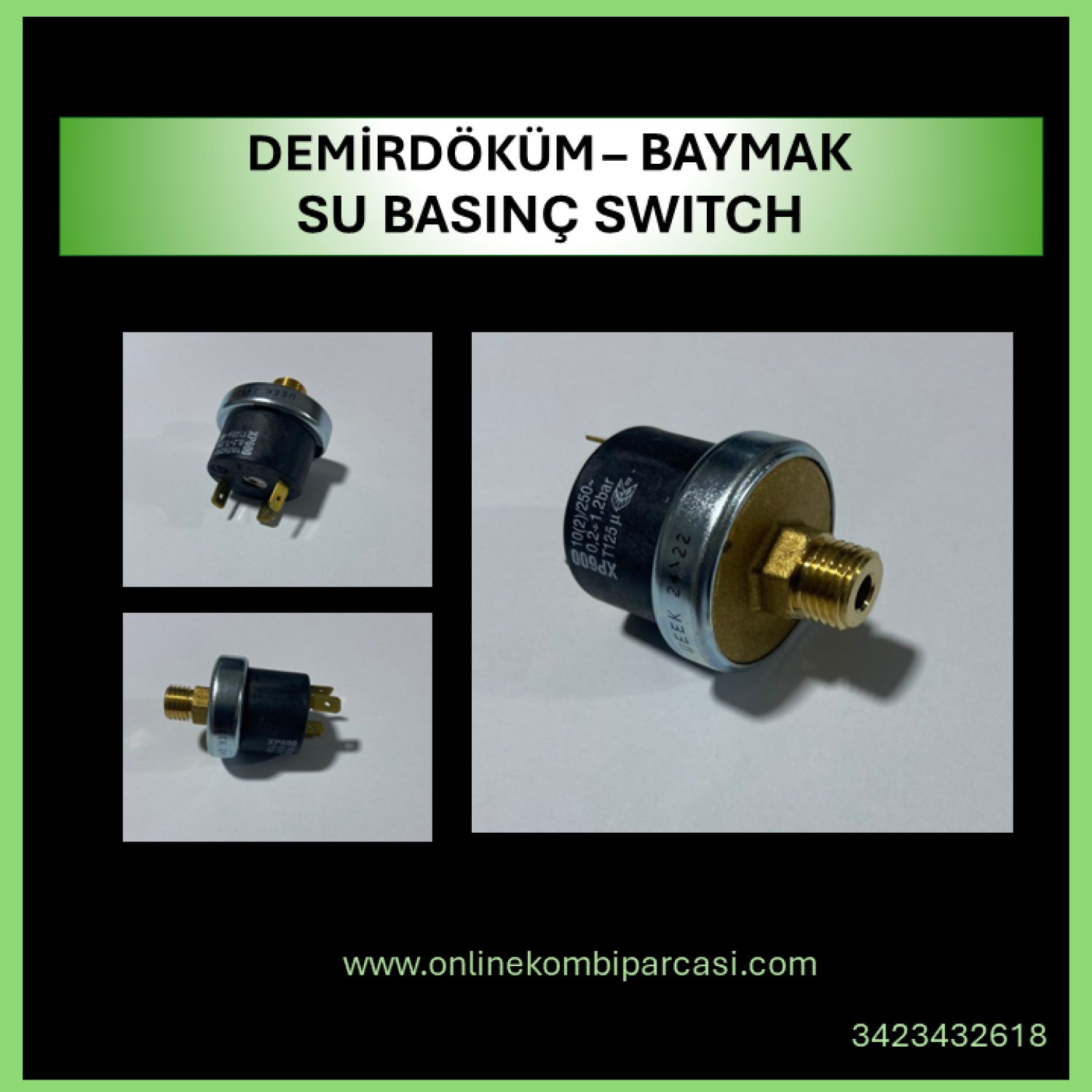 Demirdöküm - Baymak Su Basınç Sivici - Baymak 9K53
