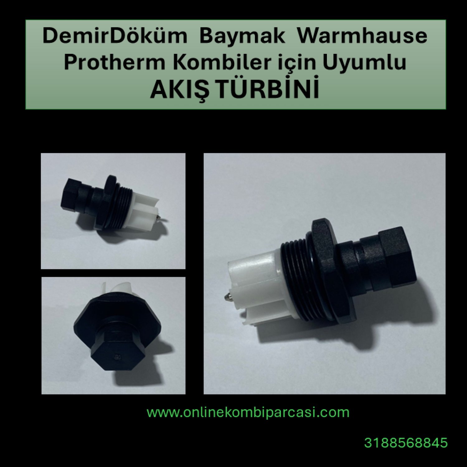 DemirDöküm - Baymak - Warmhause - Protherm Akış Türbin - Baymak 1RMW