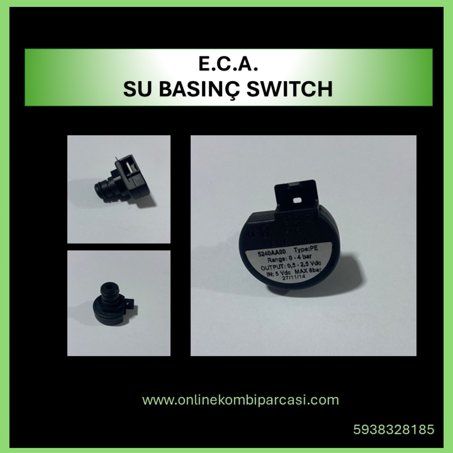 E.C.A. Su Basınç Sivici 99ZQ