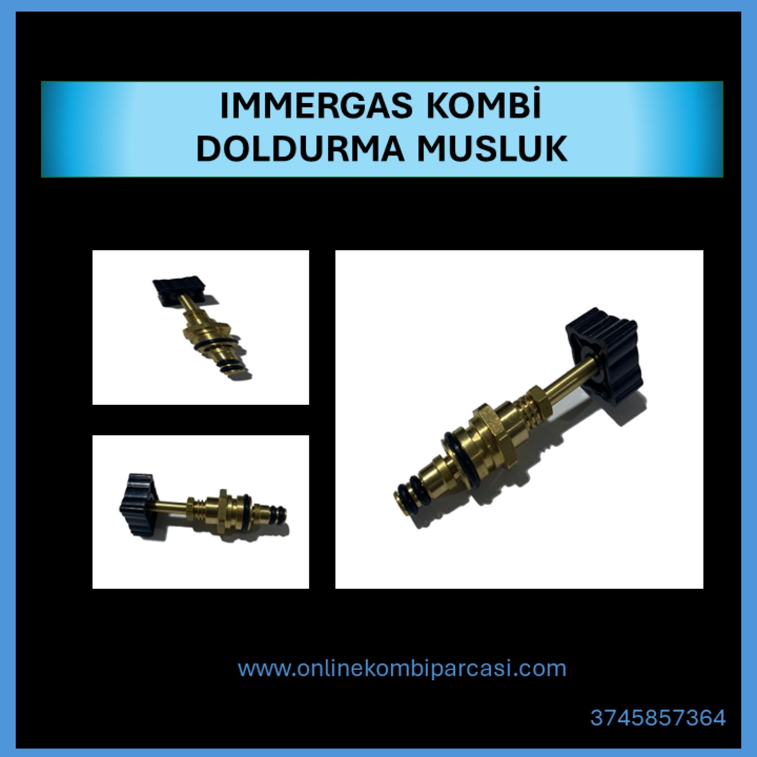 Immergas Doldurma Musluğu - Immergaz G9CG
